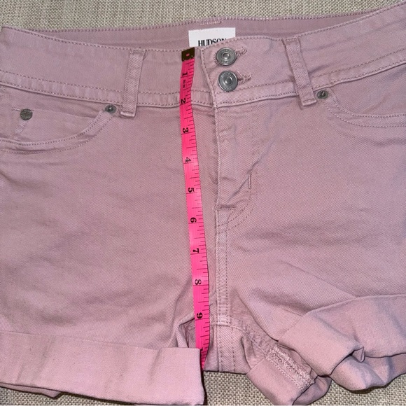 Hudson Jeans Ruby Mid Rise Flap Pockets Denim Shorts - Picture 8 of 8